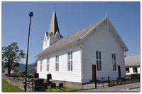 Sand kirke. Foto: Erling Jensen.